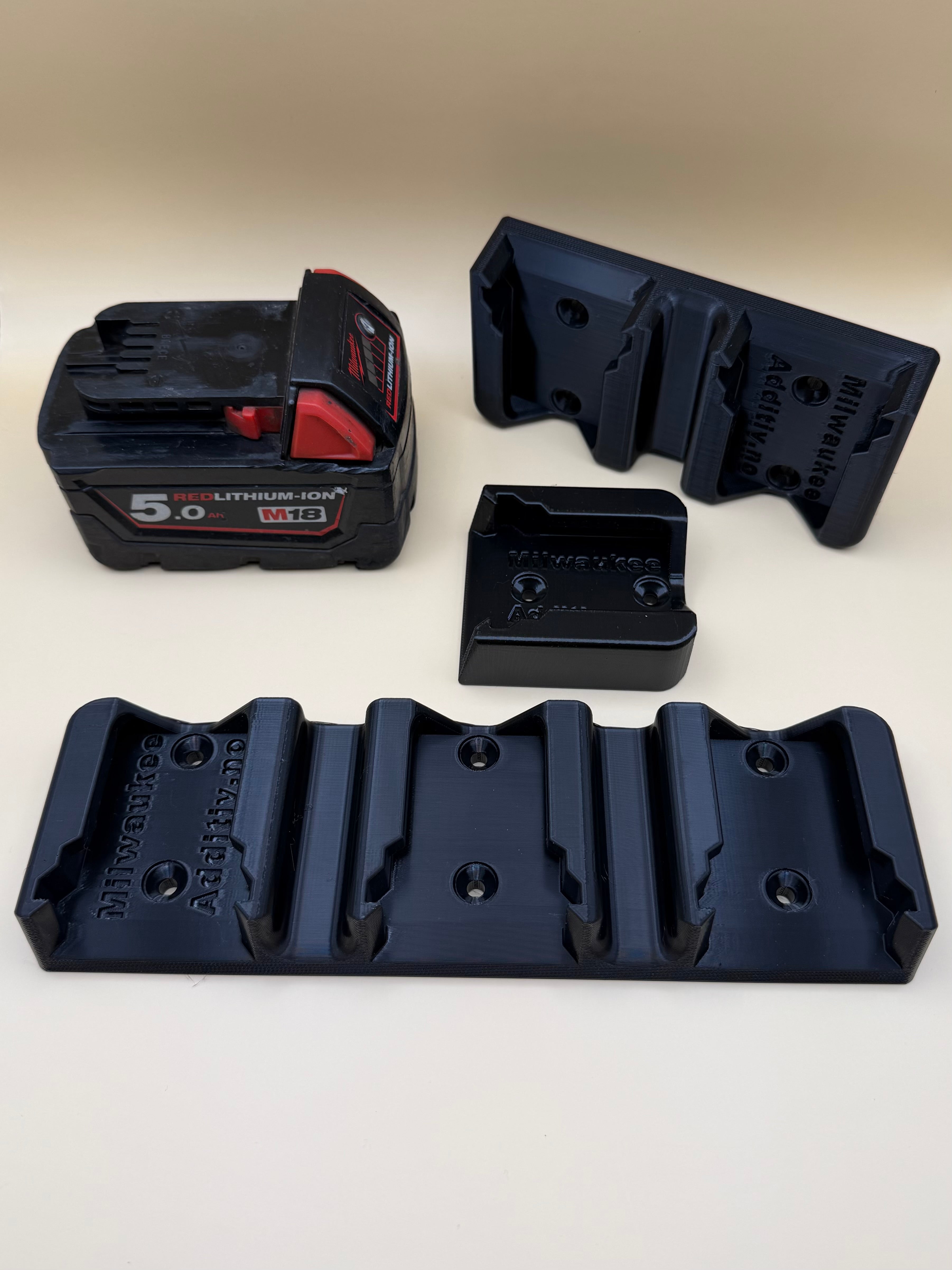 Batteriholdere Milwaukee 18v
