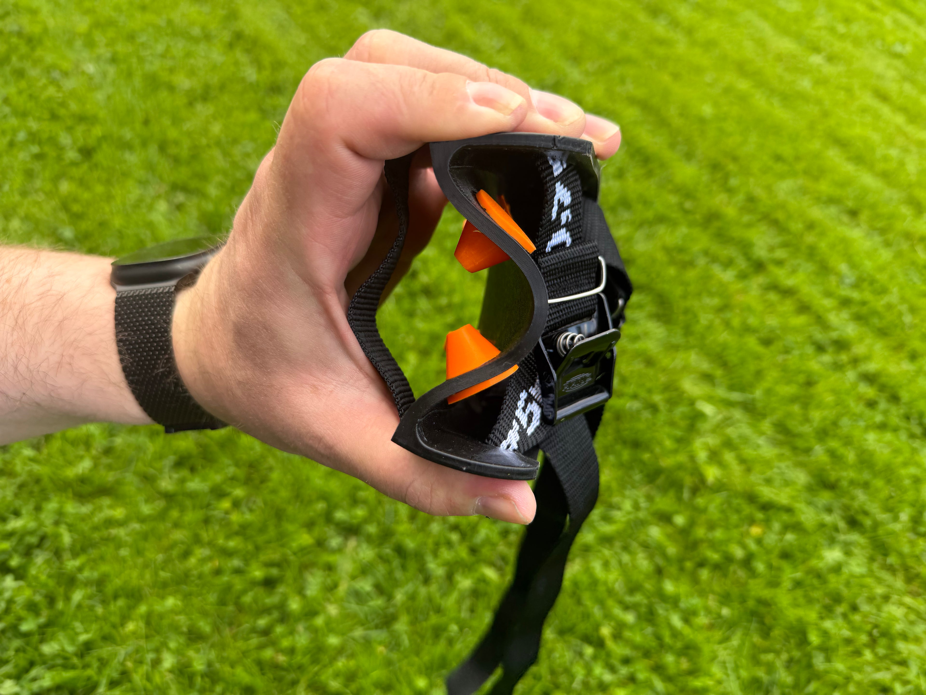 Sporsko for klauv med gummiknotter