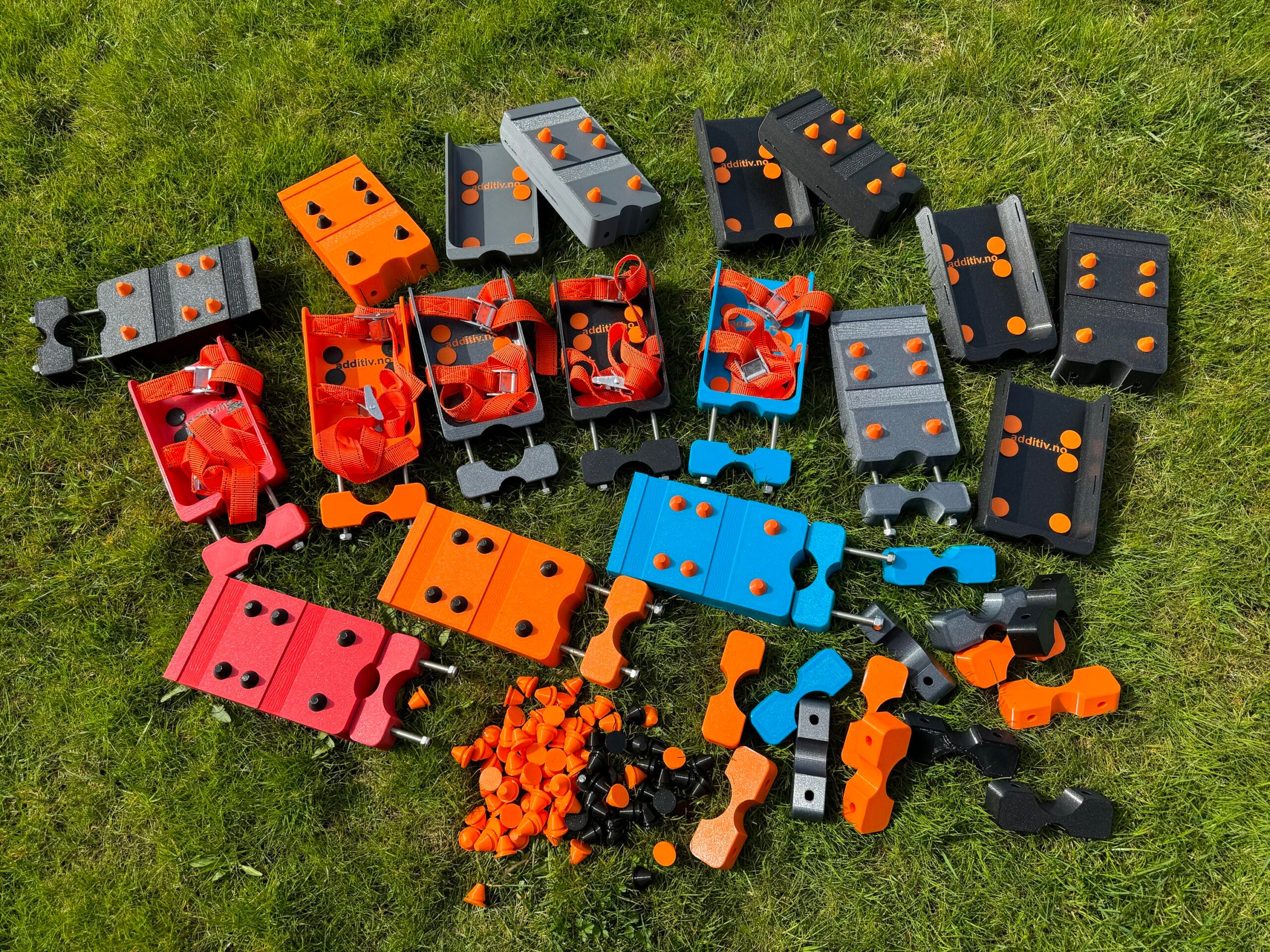 Sporsko for klauv med gummiknotter